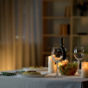 romantisch diner thuis